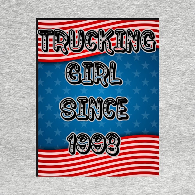 TRUCKER GIRL by Big G's Big truck tees and stuff